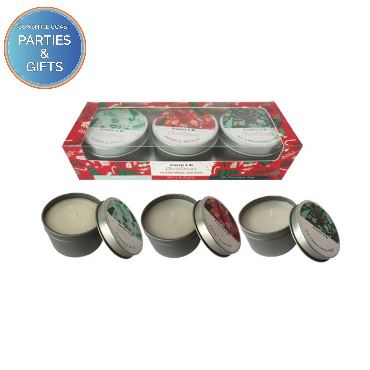FRANKIE & ME CHRISTMAS SOY BLEND CANDLES GIFT SET