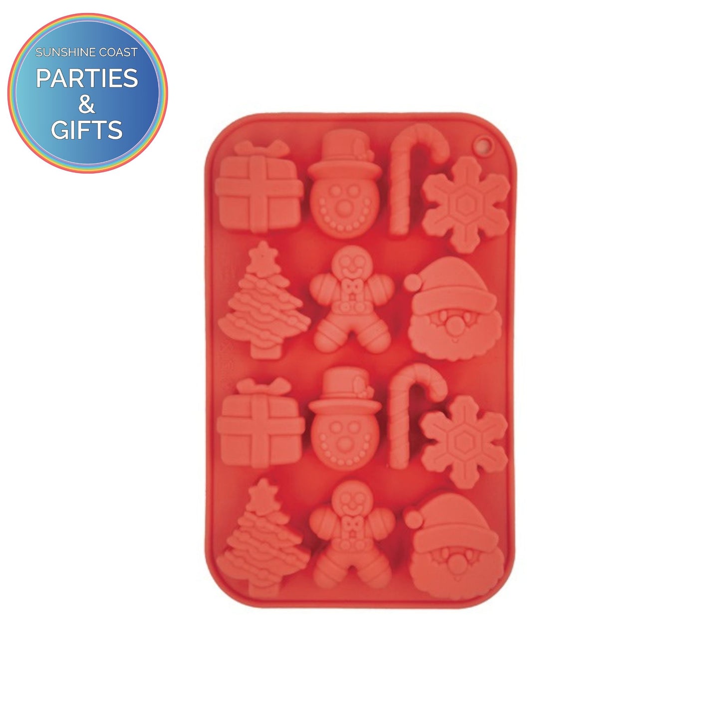 CHRISTMAS SILICON MOULD - PACK OF 12
