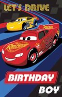 BIRTHDAY CARD - DISNEY CARS