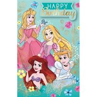BIRTHDAY CARD - DISNEY PRINCESS