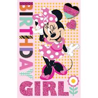 BIRTHDAY CARD - MINNIE MOUSE