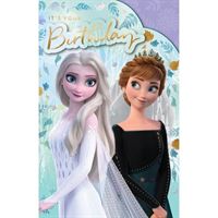 BIRTHDAY CARD - DISNEY FROZEN