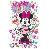 BIRTHDAY CARD - MINNIE MOUSE