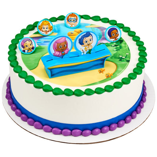 BUBBLE GUPPIES CAKE DECORATION KIT