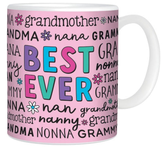 FRANKIE & ME NOVELTY MUG - BEST EVER GRANDMA NANA