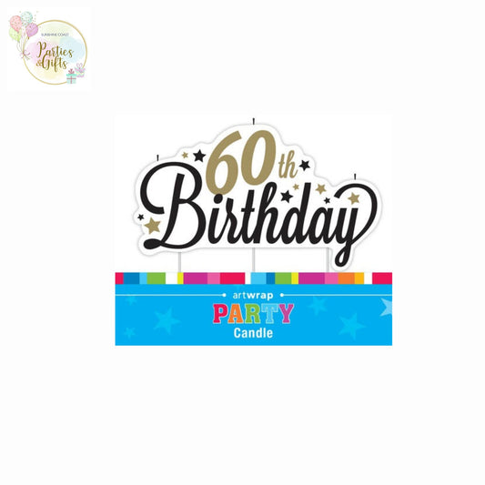 60TH BIRTHDAY CANDLE