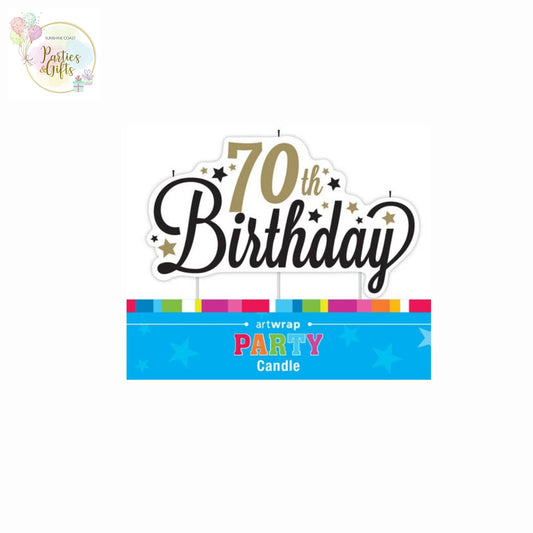 70TH BIRTHDAY CANDLE