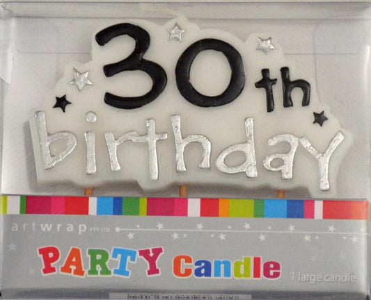 30TH BIRTHDAY CANDLE