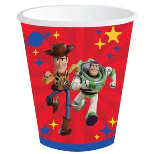 TOY STORY 250ML PAPER CUPS - PACK OF 8