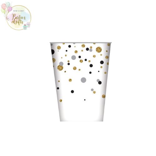 CELEBRATE PAPER CUPS - PACK OF 8
