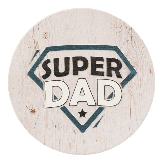 SPLOSH CERAMIC COASTER - SUPER DAD