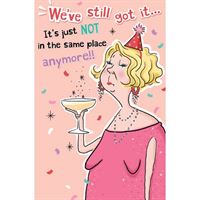 BIRTHDAY CARD - FUNNY