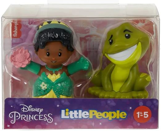 LITTLE PEOPLE DISNEY PRINCESS 2 PACK - TIANA & NAVEEN
