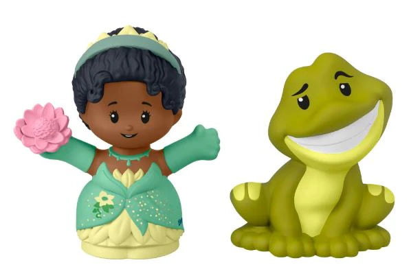 LITTLE PEOPLE DISNEY PRINCESS 2 PACK - TIANA & NAVEEN