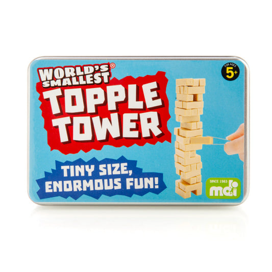 WORLDS SMALLEST TOPPLE TOWER GAME