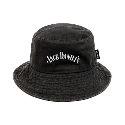 JACK DANIELS WASHED BLACK BUCKET HAT
