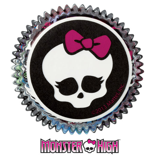 MONSTER HIGH CUPCAKE BAKING CUPS - PACK OF 50