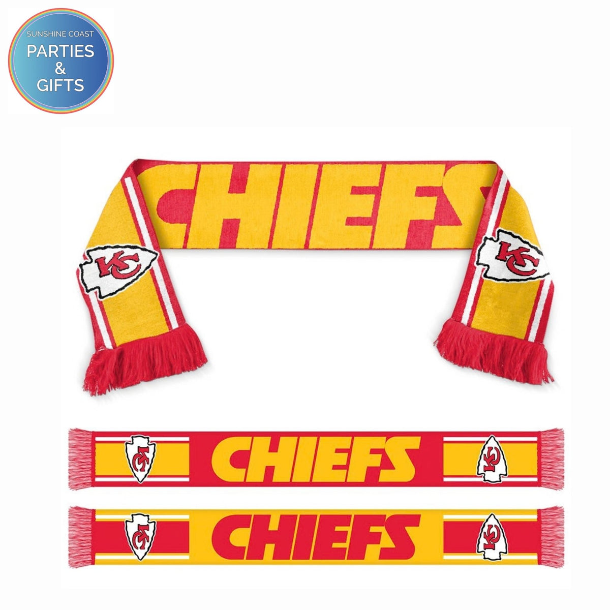 NFL KANSAS CITY CHIEFS PACKERS SCARF