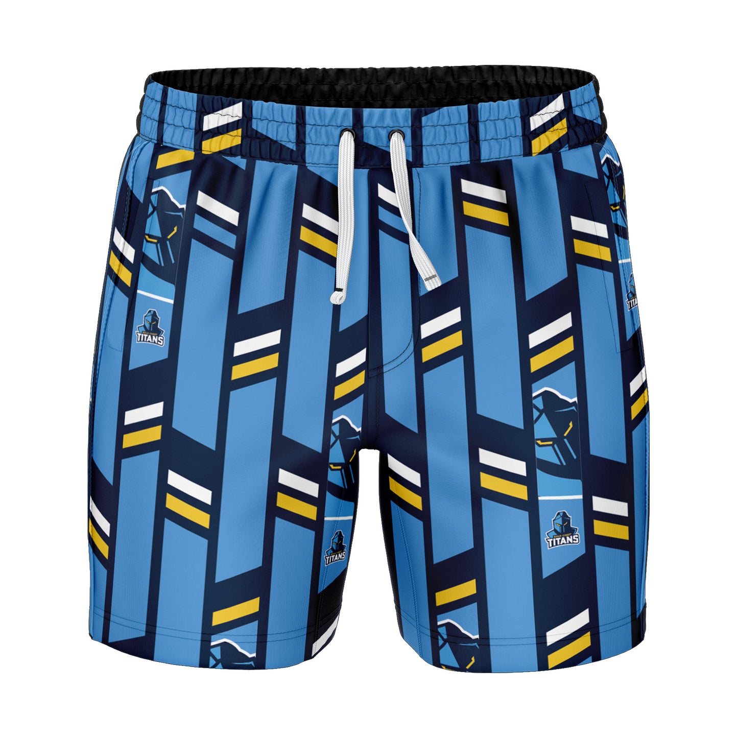 NRL RIVIERA VOLLEY SWIM SHORTS - GOLD COAST TITANS