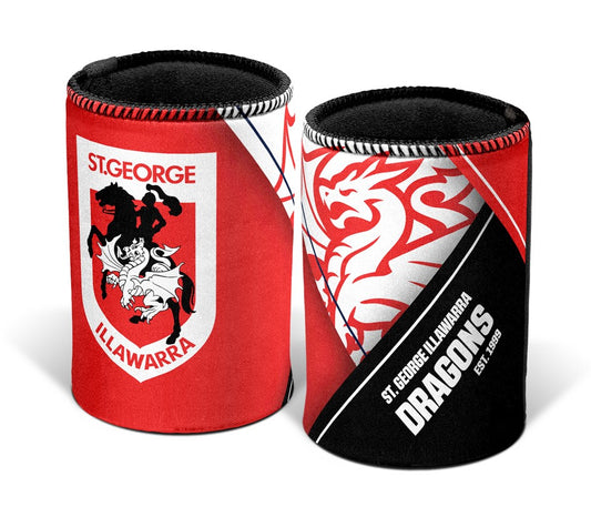 NRL ST GEORGE ILLAWARRA DRAGONS CAN COOLER