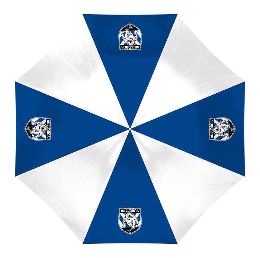 NRL COMPACT UMBRELLA - CANTERBURY BULLDOGS