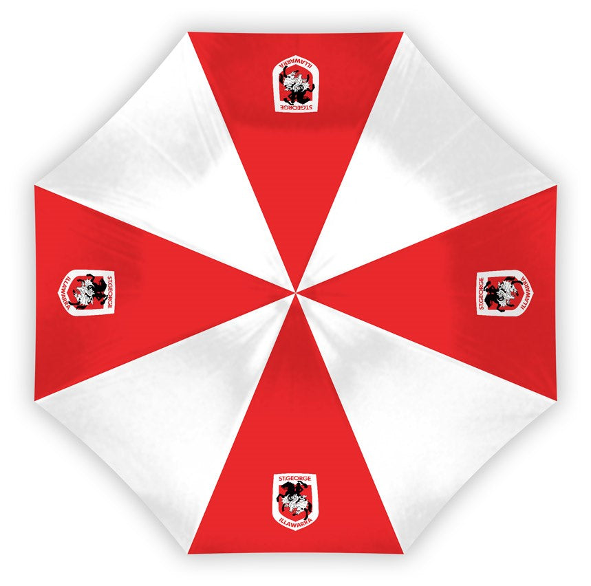 NRL COMPACT UMBRELLA - ST GEORGE ILLAWARRA DRAGONS