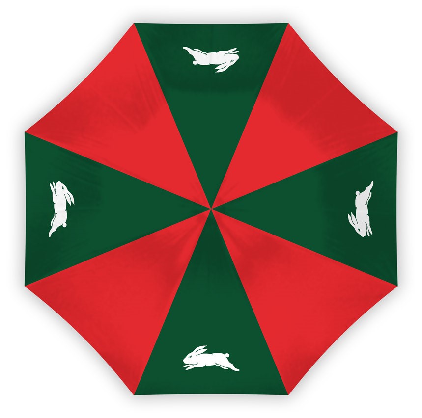 NRL COMPACT UMBRELLA - SOUTH SYDNEY RABBITOHS
