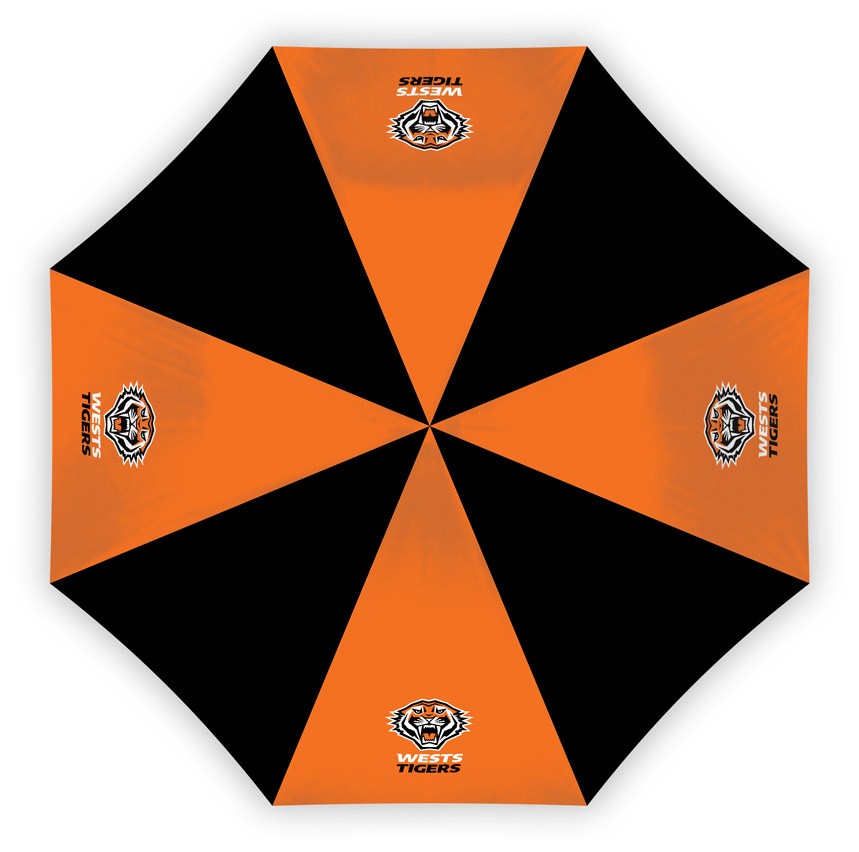 NRL COMPACT UMBRELLA - WESTS TIGERS