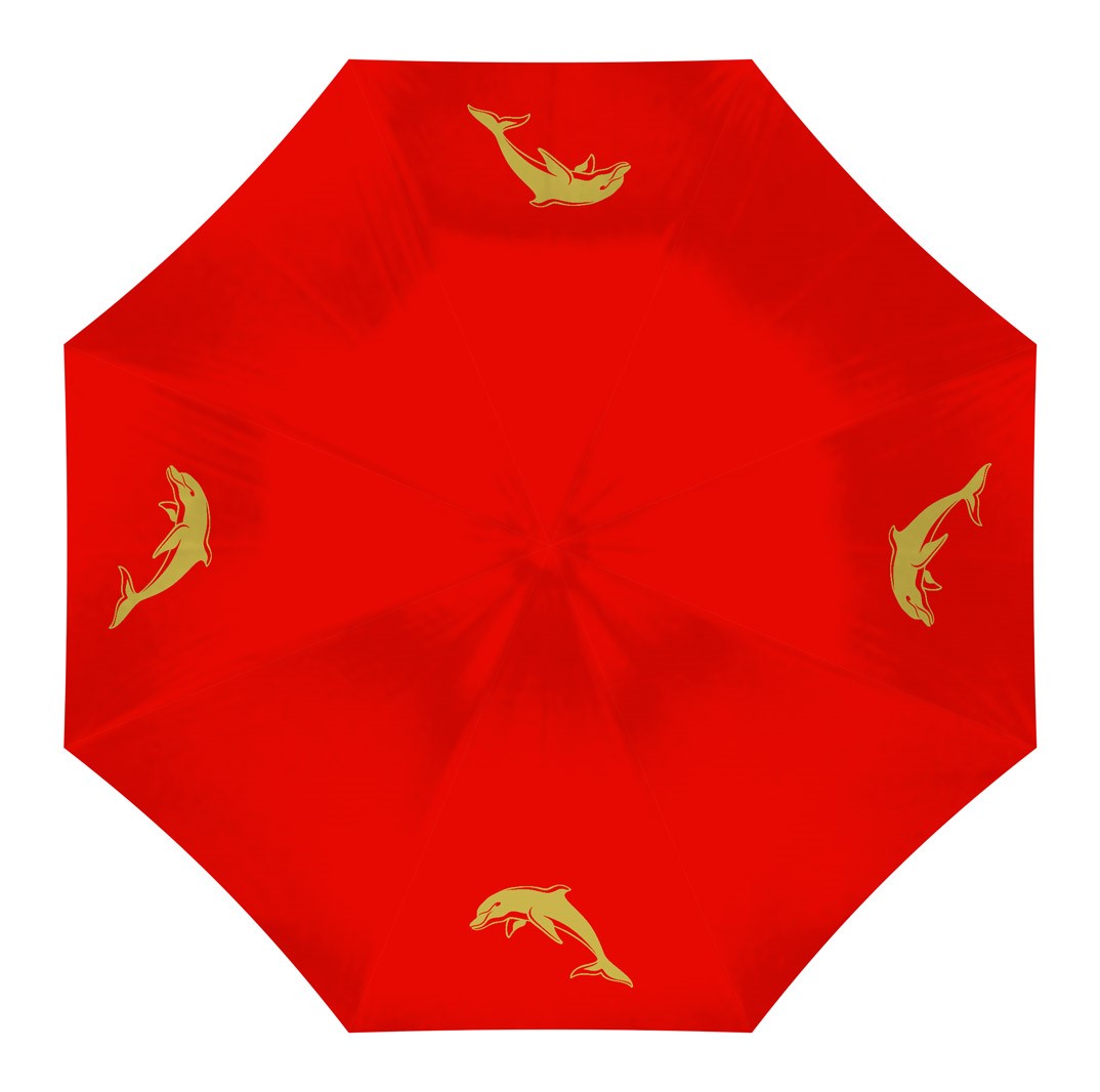 NRL COMPACT UMBRELLA - REDCLIFFE DOLPHINS