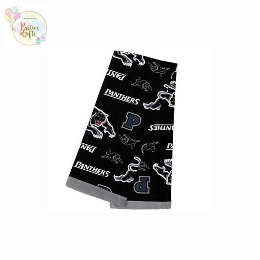 NRL PENRITH PANTHERS TEA TOWEL
