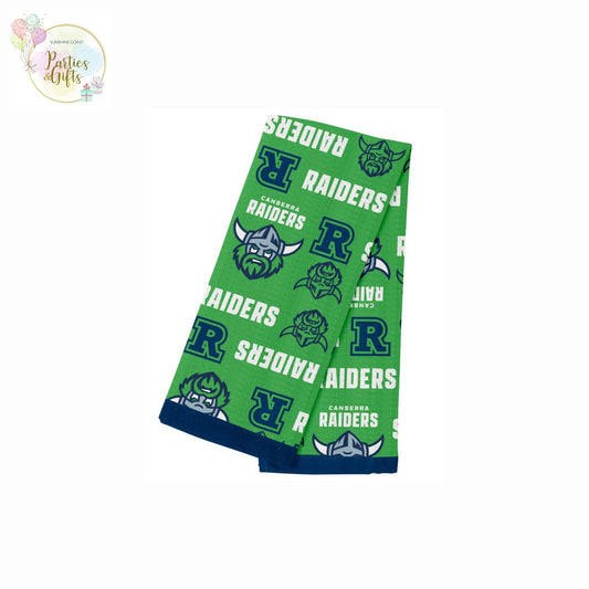 NRL CANBERRA RAIDERS TEA TOWEL