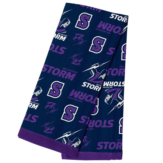 NRL MELBOURNE STORM TEA TOWEL