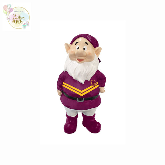 NRL BRISBANE BRONCOS MINI GARDEN GNOME
