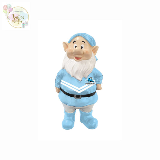 NRL CRONULLA SUTHERLAND SHARKS MINI GARDEN GNOME