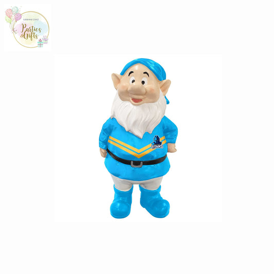 NRL GOLD COAST TITANS MINI GARDEN GNOME