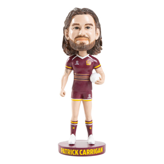 NRL BRISBANE BRONCOS BOBBLEHEAD - PATRICK CARRIGAN