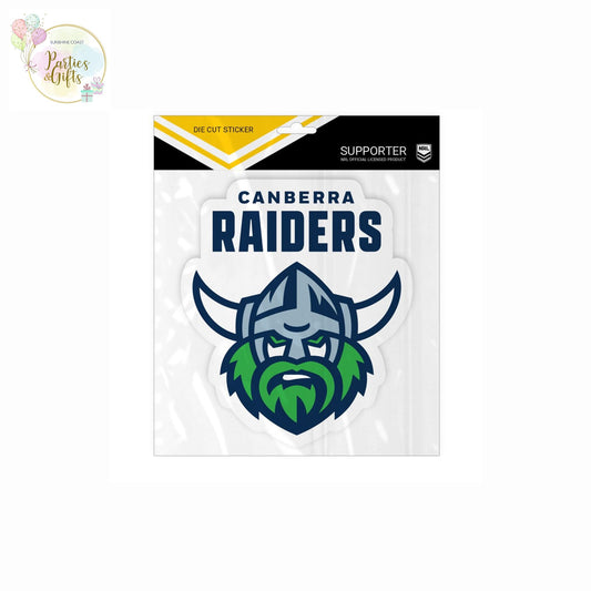 NRL CANBERRA RAIDERS LOGO STICKER
