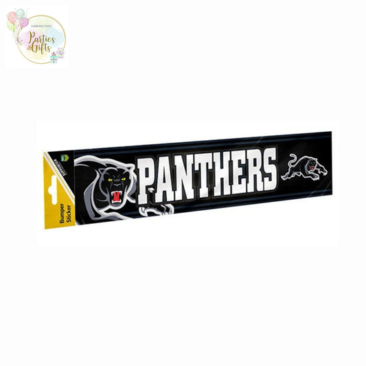NRL PENRITH PANTHERS BUMPER STICKER