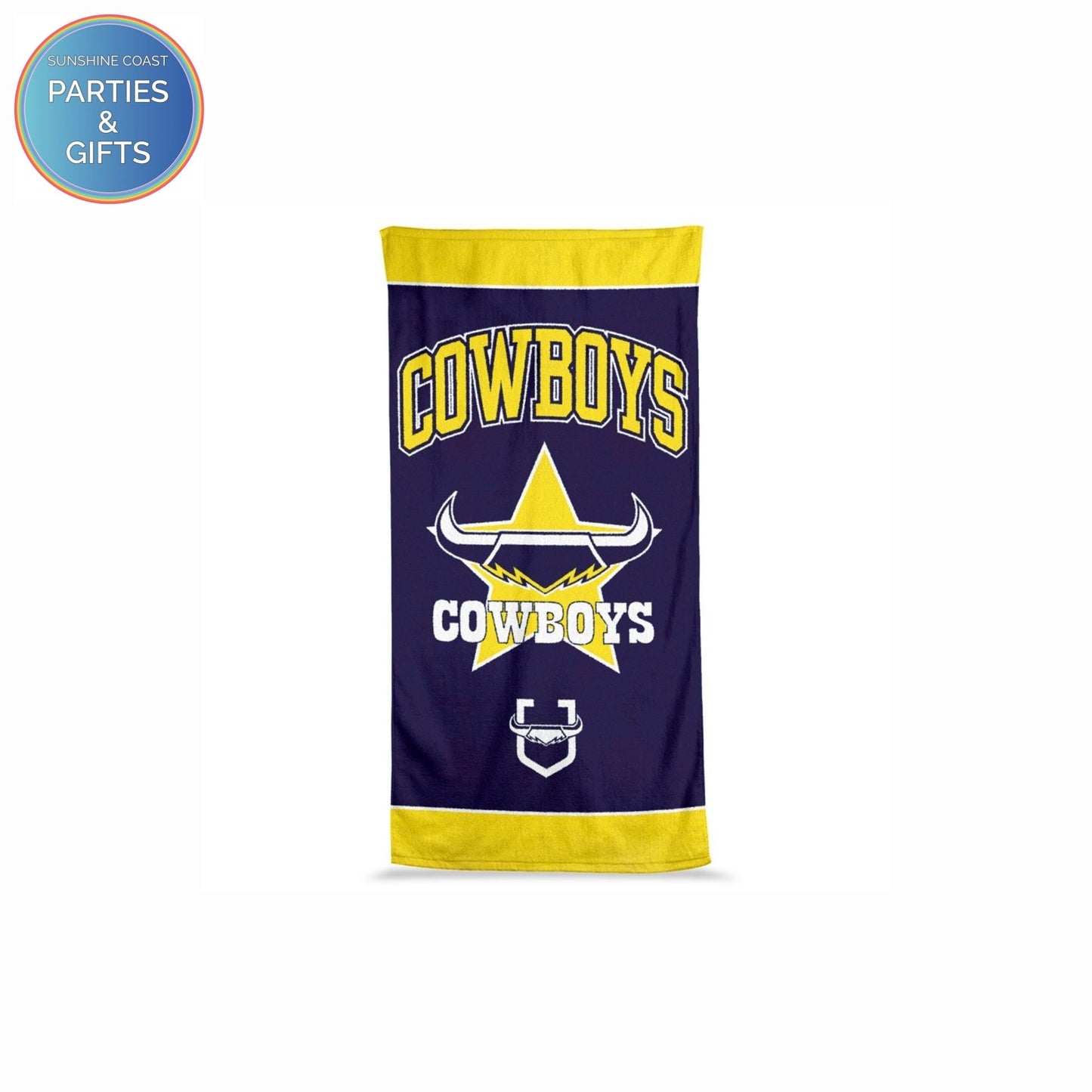 NRL JUMBO BEACH TOWEL - NORTH QUEENSLAND COWBOYS