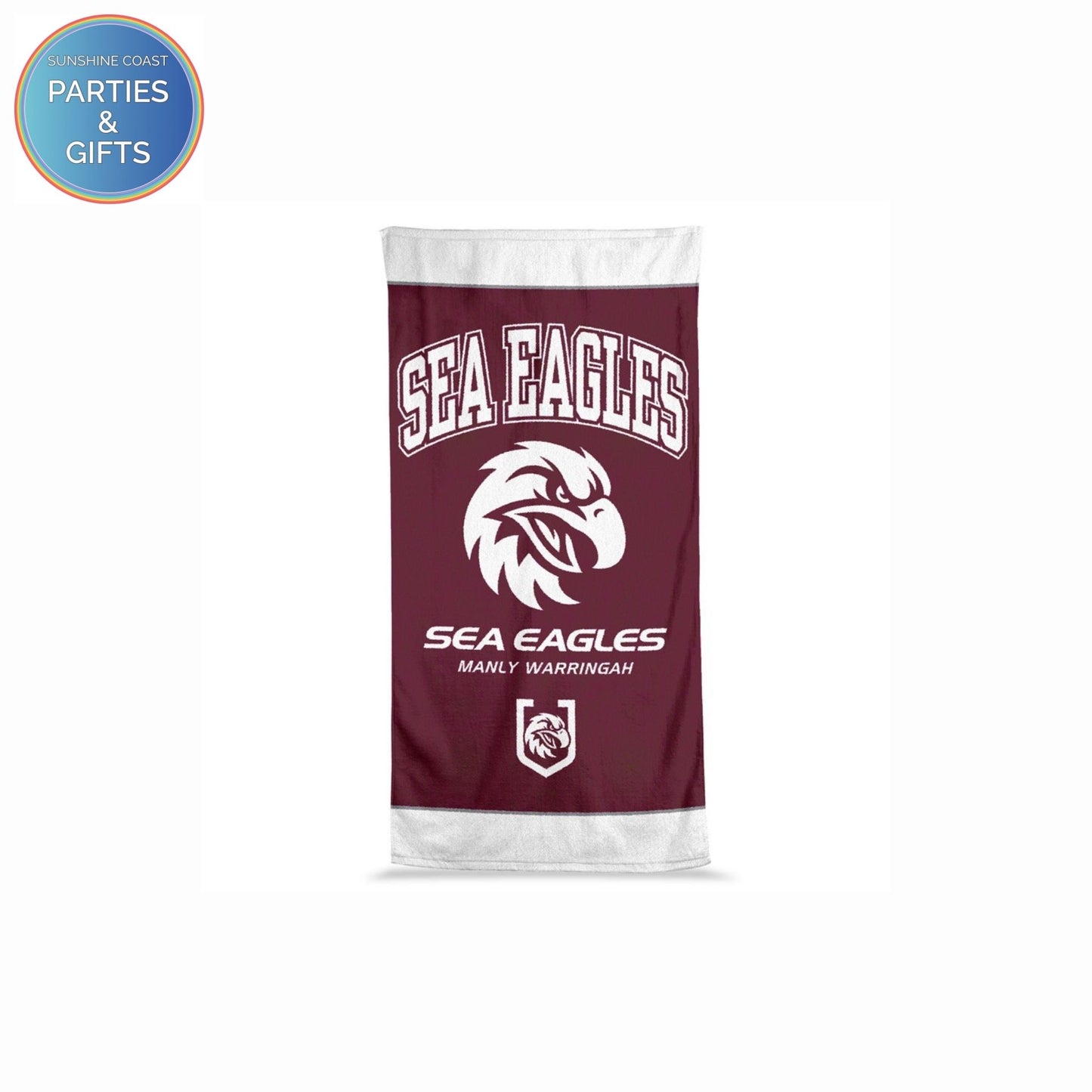 NRL JUMBO BEACH TOWEL - MANLY SEA EAGLES