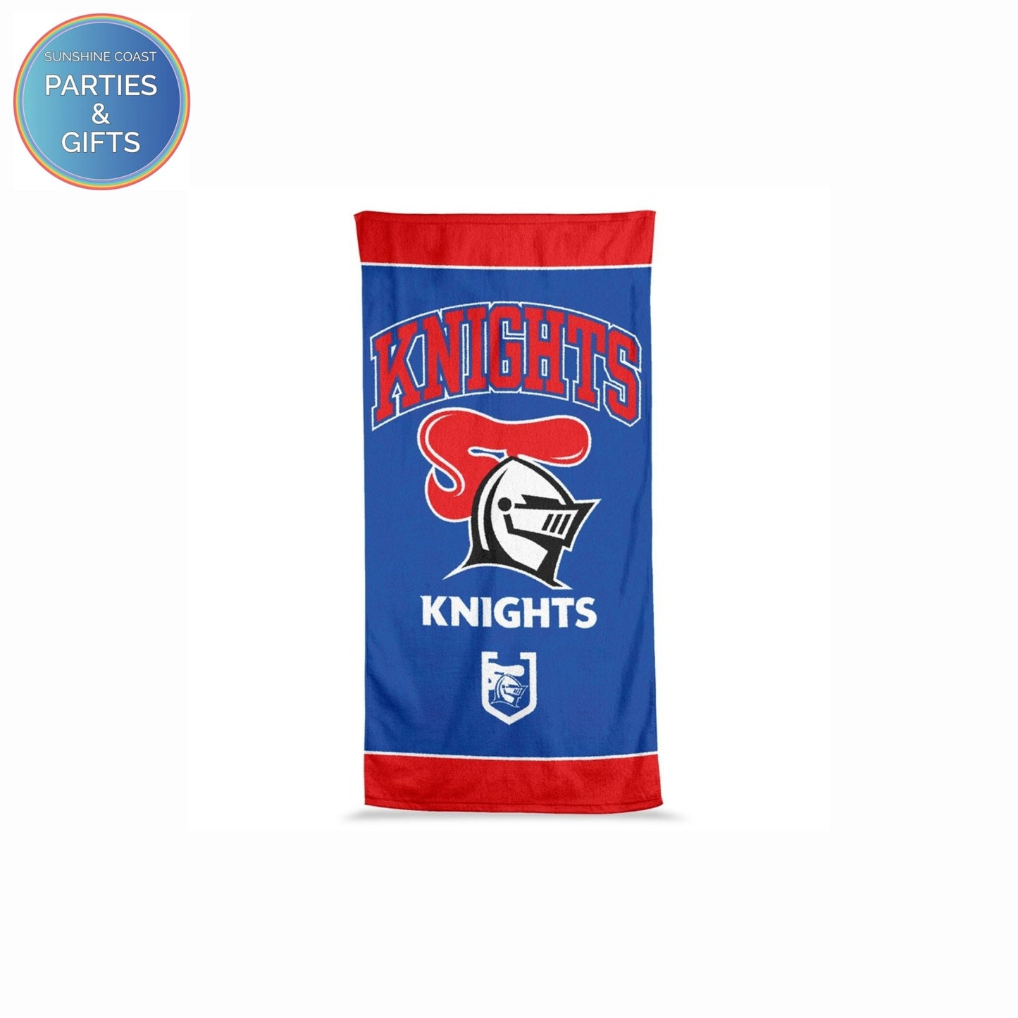 NRL JUMBO BEACH TOWEL - NEWCASTLE KNIGHTS