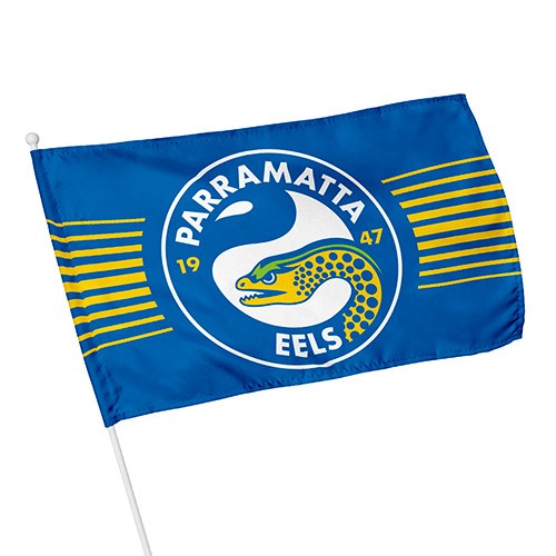 NRL KIDS SUPPORTER FLAG - PARRAMATTA EELS