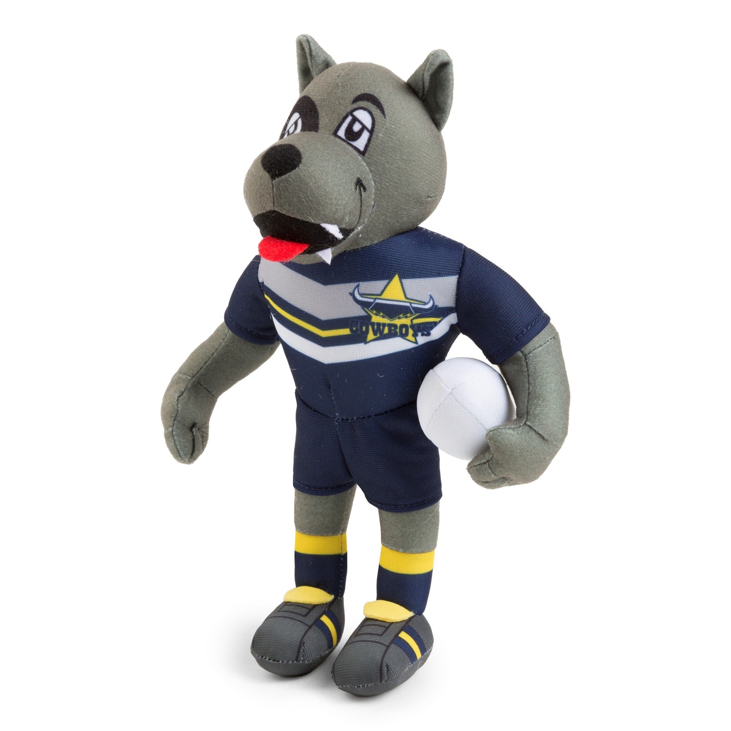 NRL MASCOT PLUSH - NORTH QUEENSLAND COWBOYS - BLUEY THE CATTLEDOG