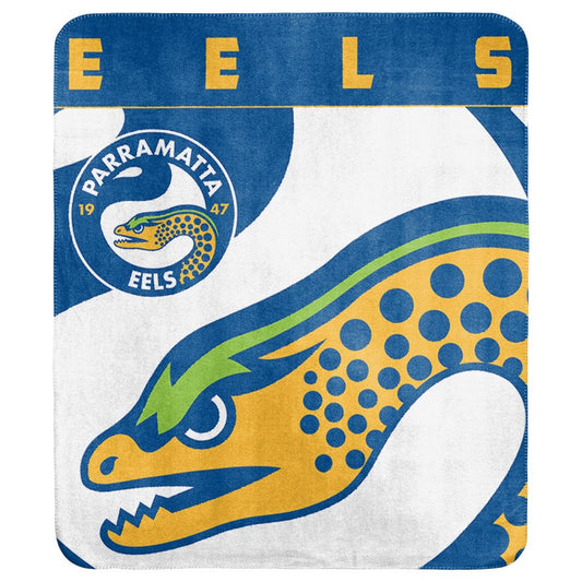 NRL PARRAMATTA EELS POLAR FLEECE BLANKET