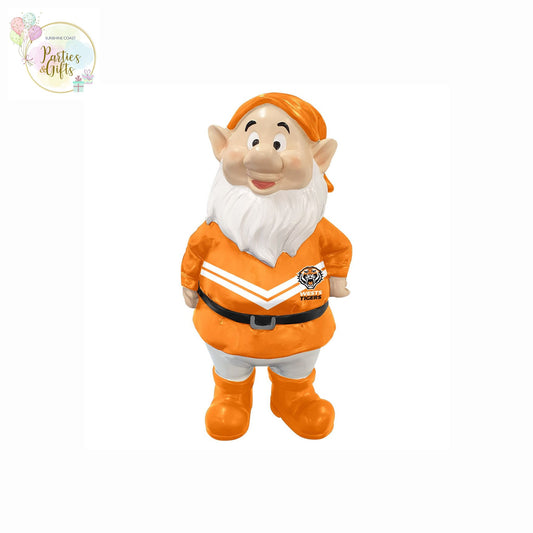 NRL WESTS TIGERS MINI GARDEN GNOME