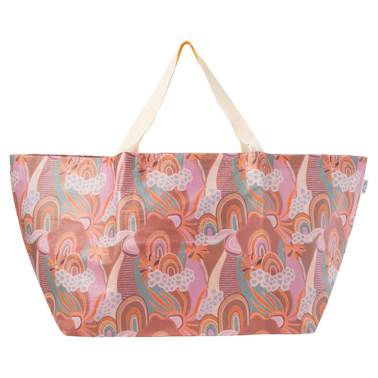 SPLOSH ABSTRACT BEACH BAG
