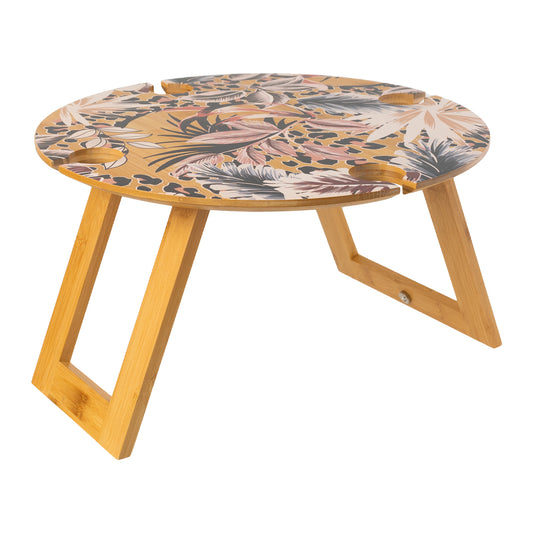 SPLOSH LEOPARD FOLDABLE PICNIC TABLE
