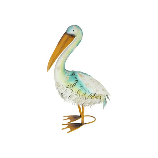 STANDING PELICAN METAL ORNAMENT - 60CM