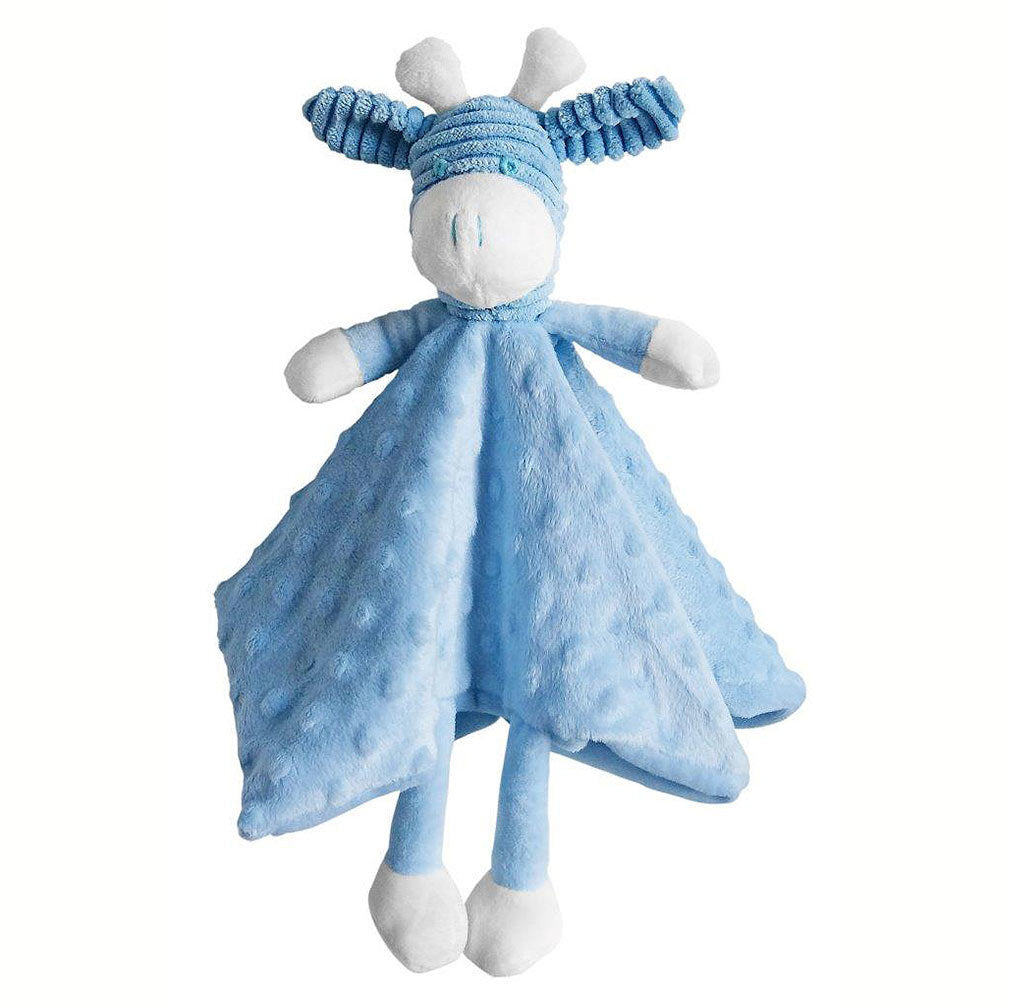 BLUE GIRAFFE COMFORTER - 30CM