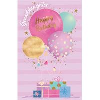 BIRTHDAY CARD - GRANDDAUGHTER